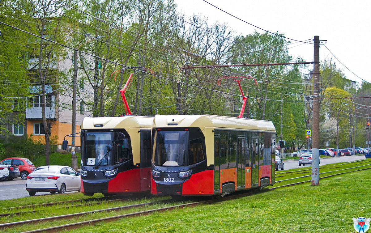 Нижний Новгород, БКМ Т811 «МиНиН» № 1802