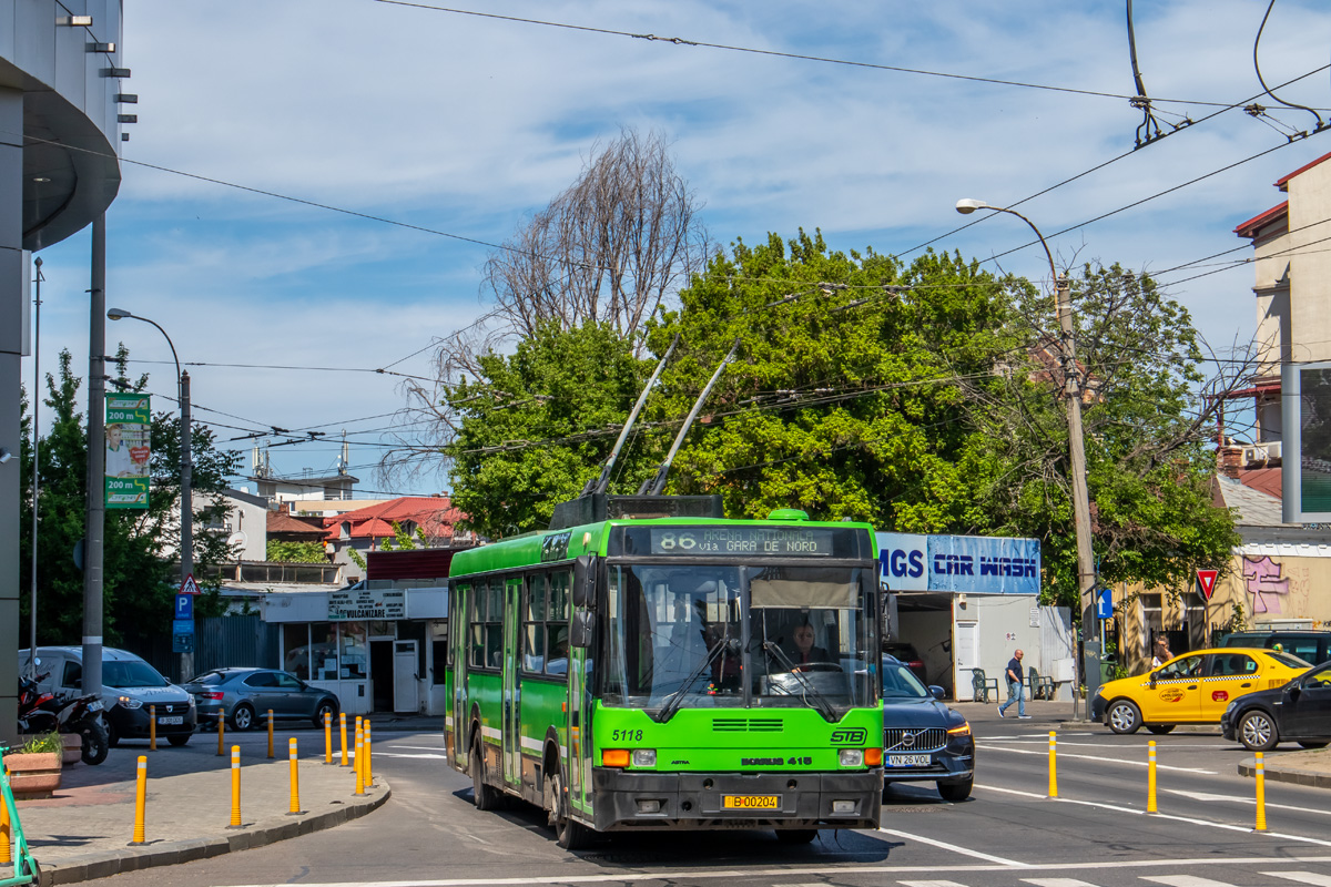 Бухарест - Илфов, Ikarus 415.80 № 5118