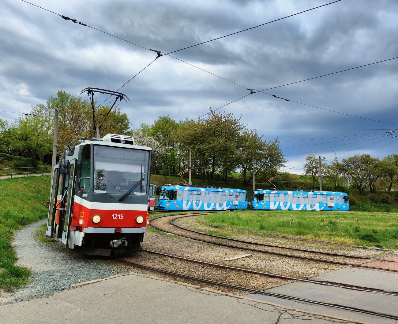 Brno, Tatra T6A5 № 1215
