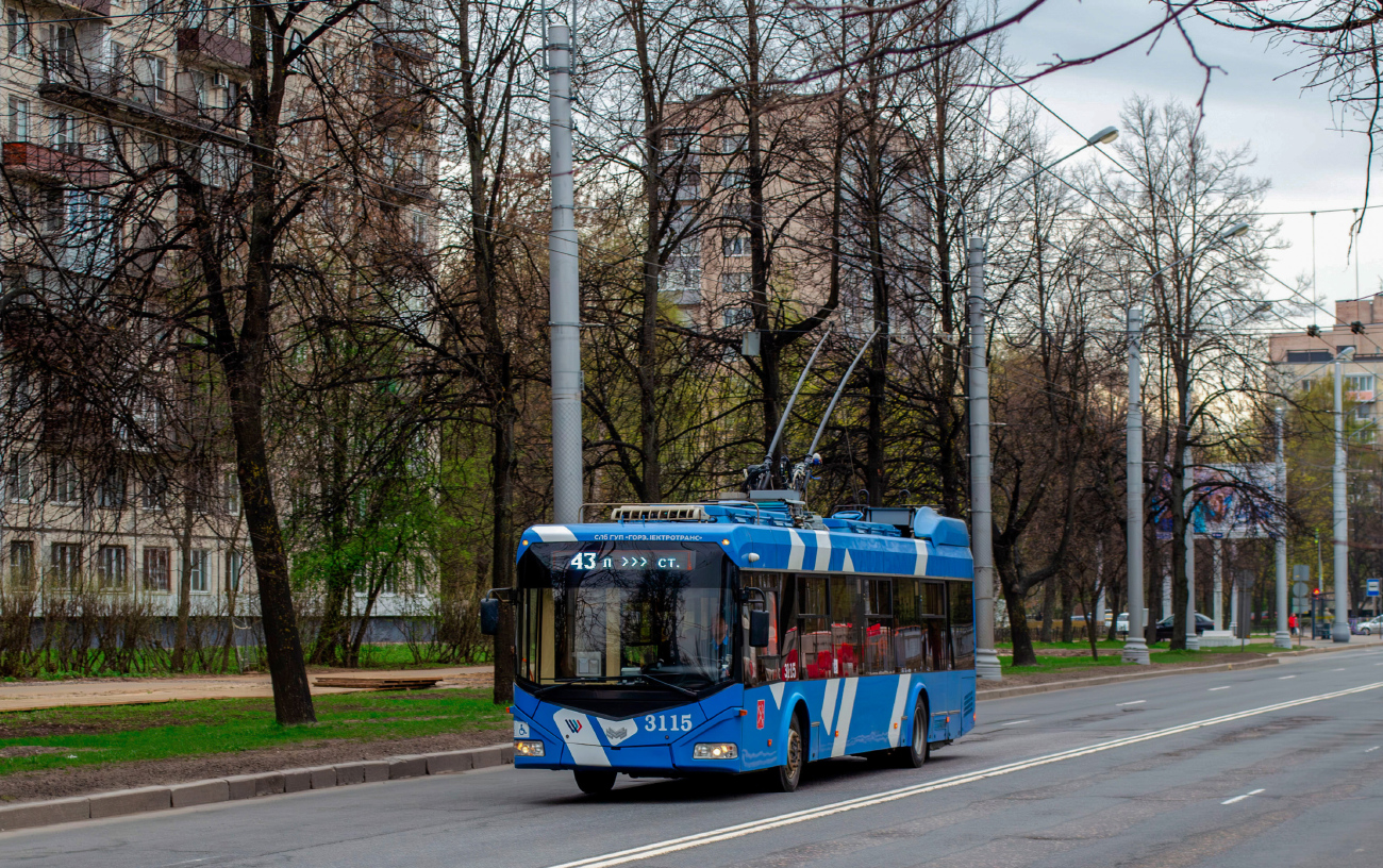 Санкт-Петербург, БКМ 32100D № 3115