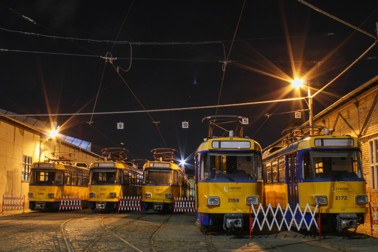 Leipzig, Tatra T4D-M1 Br. 2158; Leipzig, Tatra T4D-M1 Br. 2172