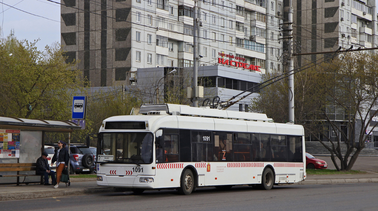 Красноярск, БКМ 321 № 1091