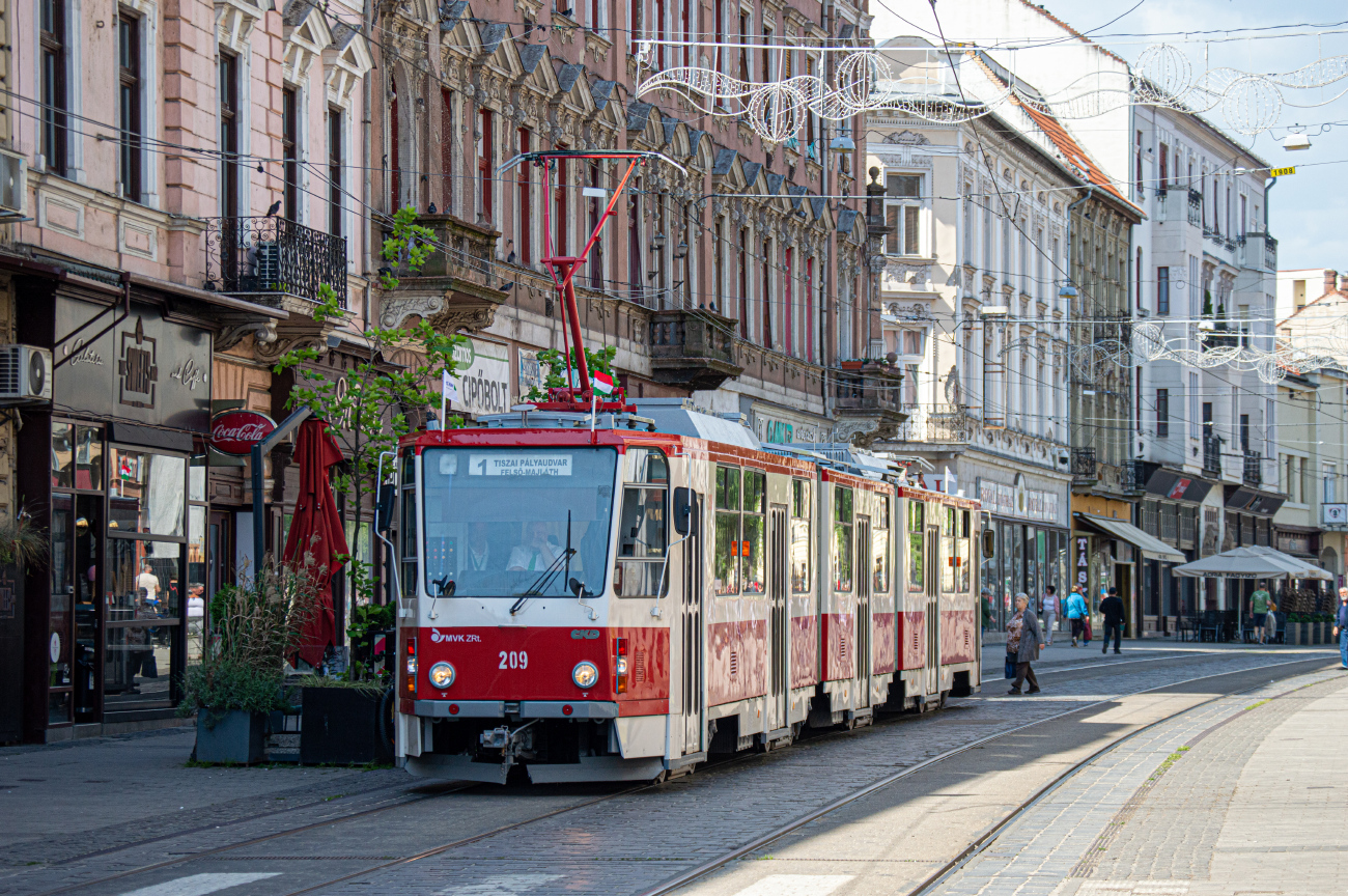 Мишкольц, Tatra KT8D5 № 209