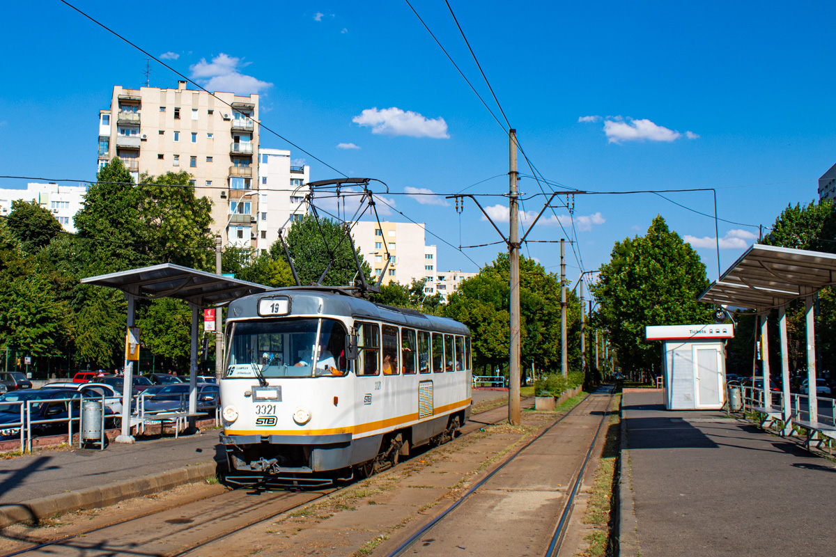 Бухарест - Илфов, Tatra T4R № 3321