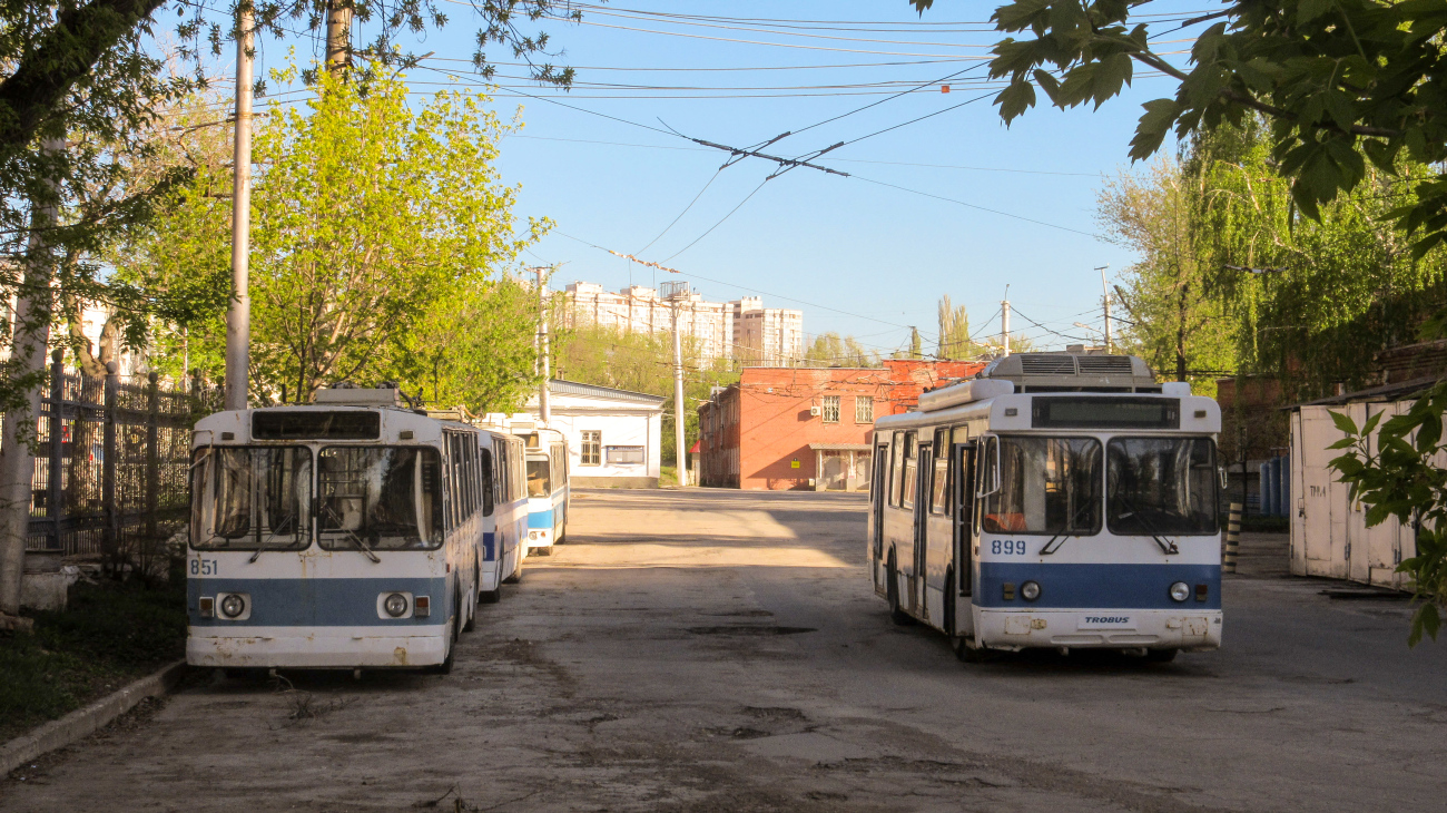 Самара, ЗиУ-682В-012 [В0А] № 851; Самара, БТЗ-5276-04 № 899
