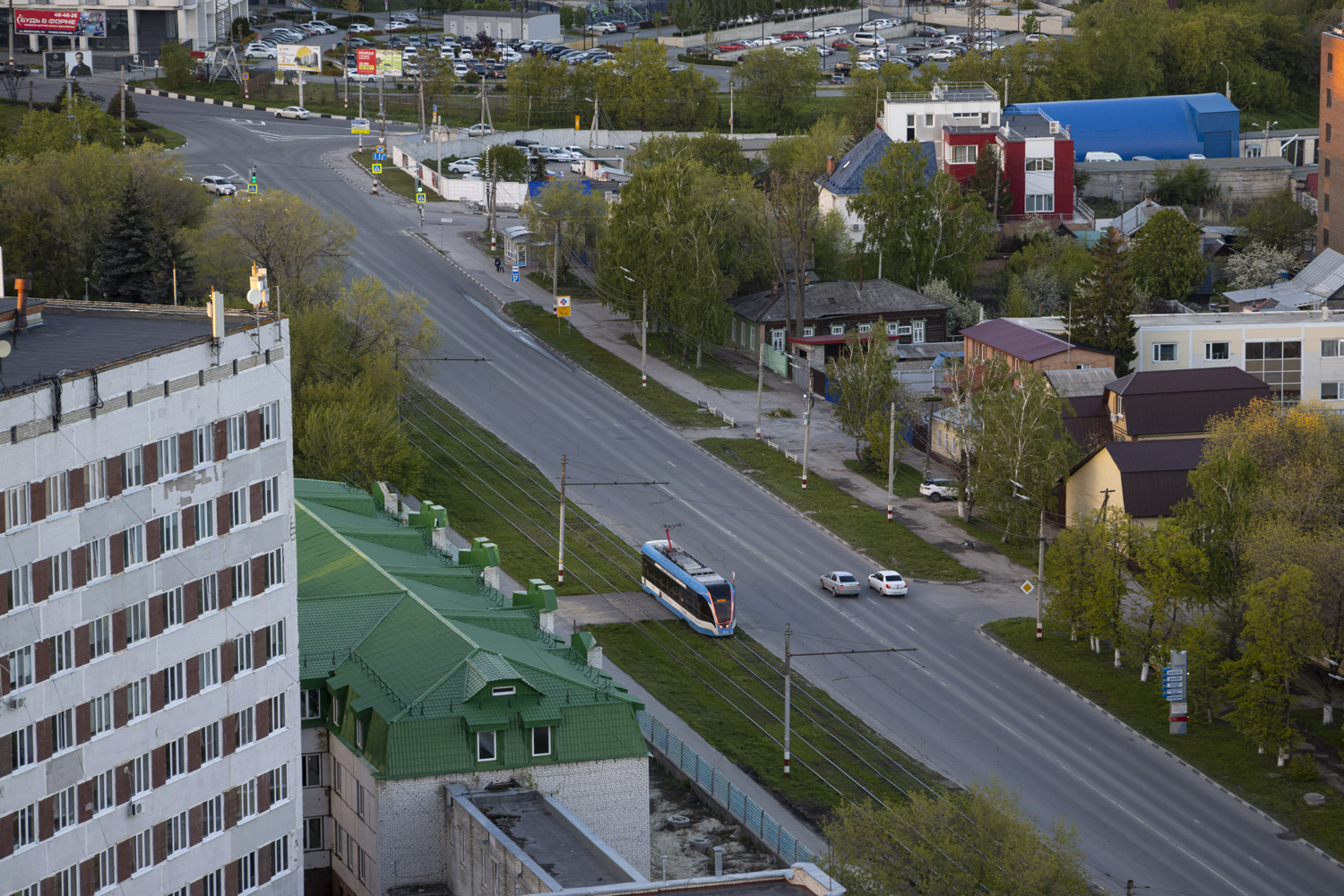 Ульяновск — Трамвайные линии: Железнодорожный район