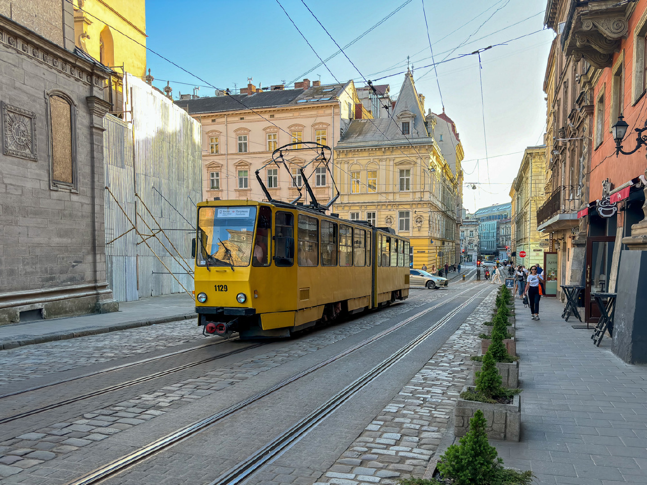 Львов, Tatra KT4SU № 1129