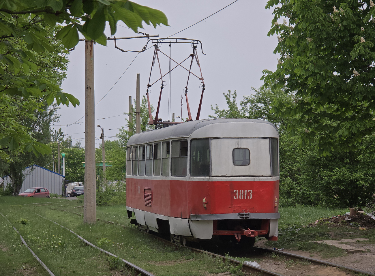 Doneck, Tatra T3SU (2-door) č. 3813