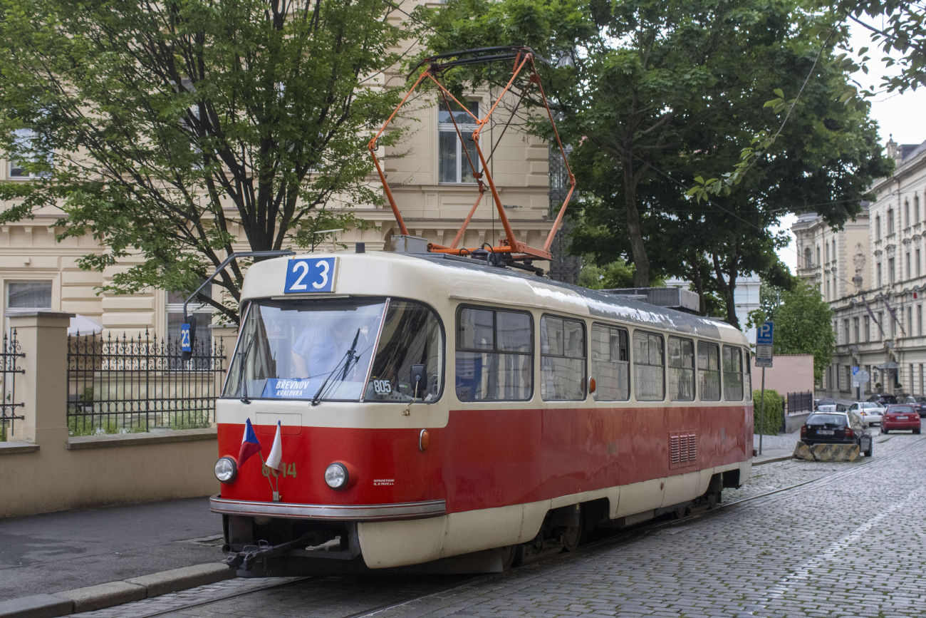 Прага, Tatra T3M № 8014