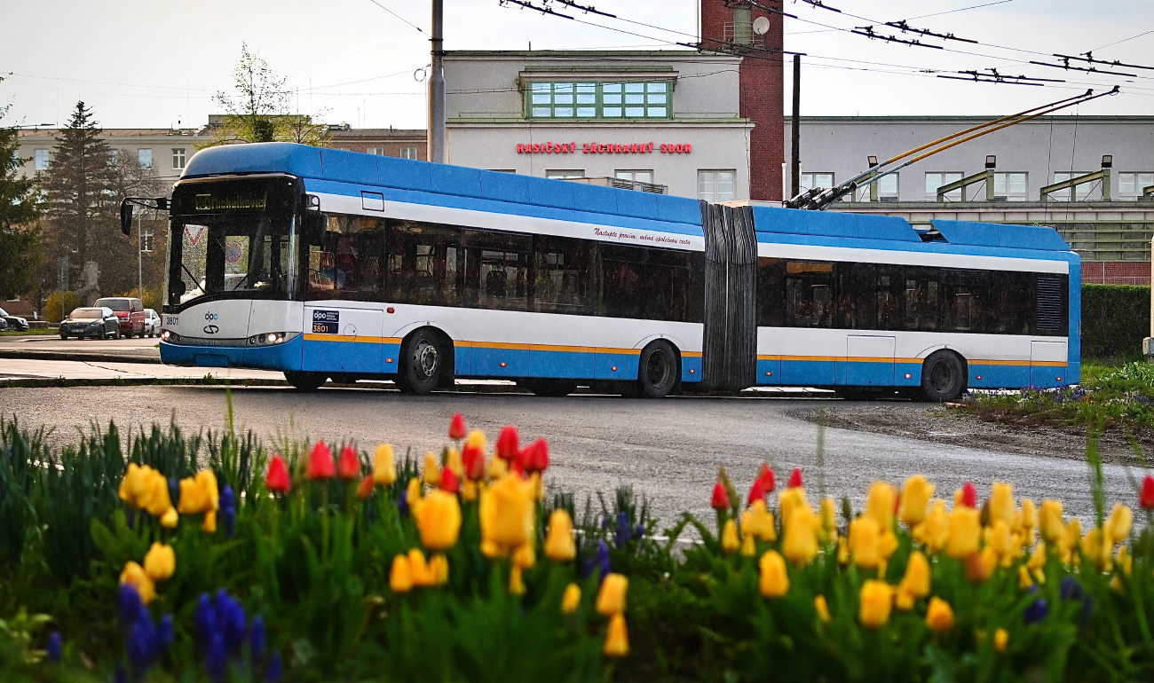 Острава, Solaris Trollino III 18 AC № 3801