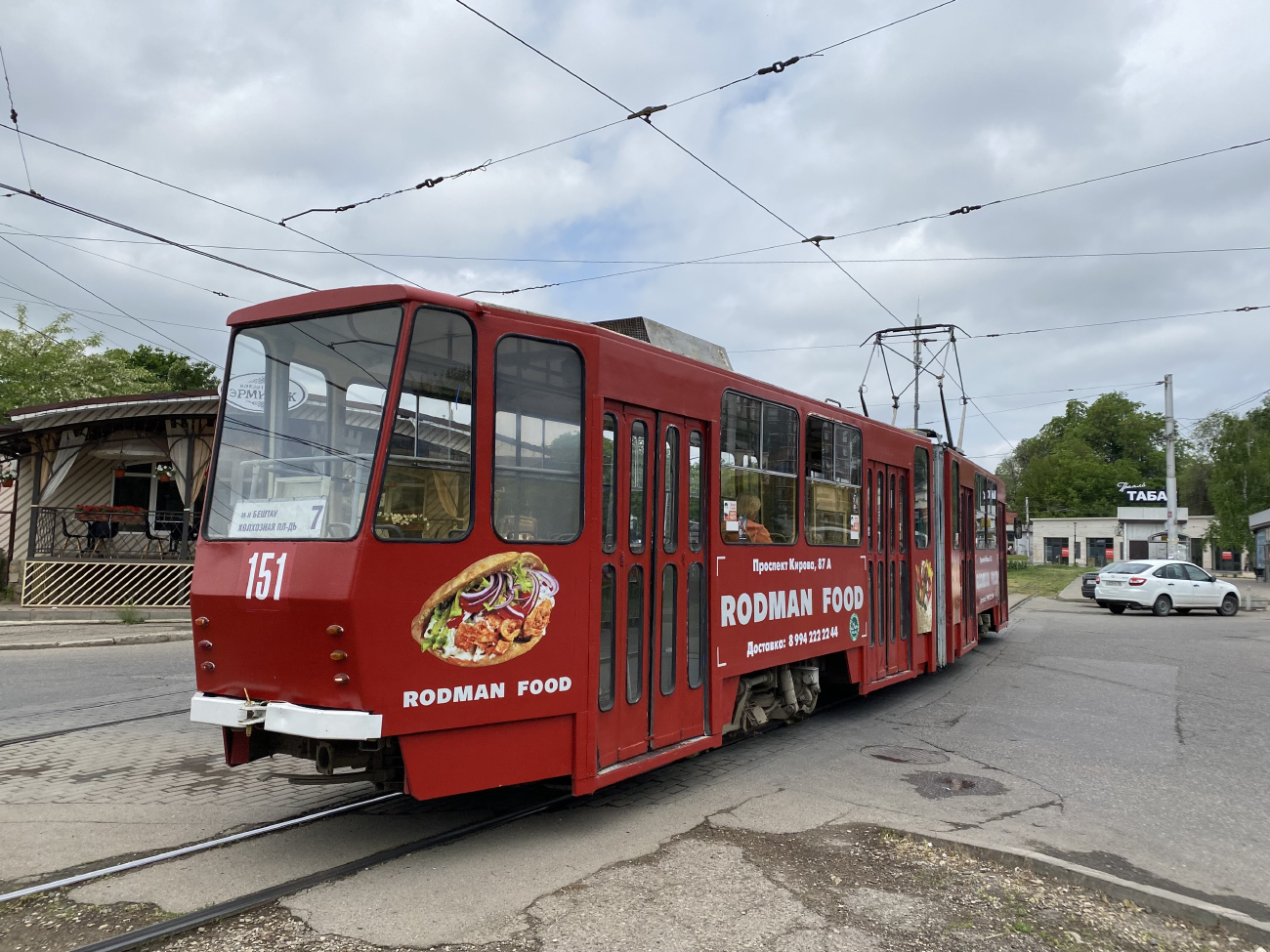 Пятигорск, Tatra KT4SU № 151