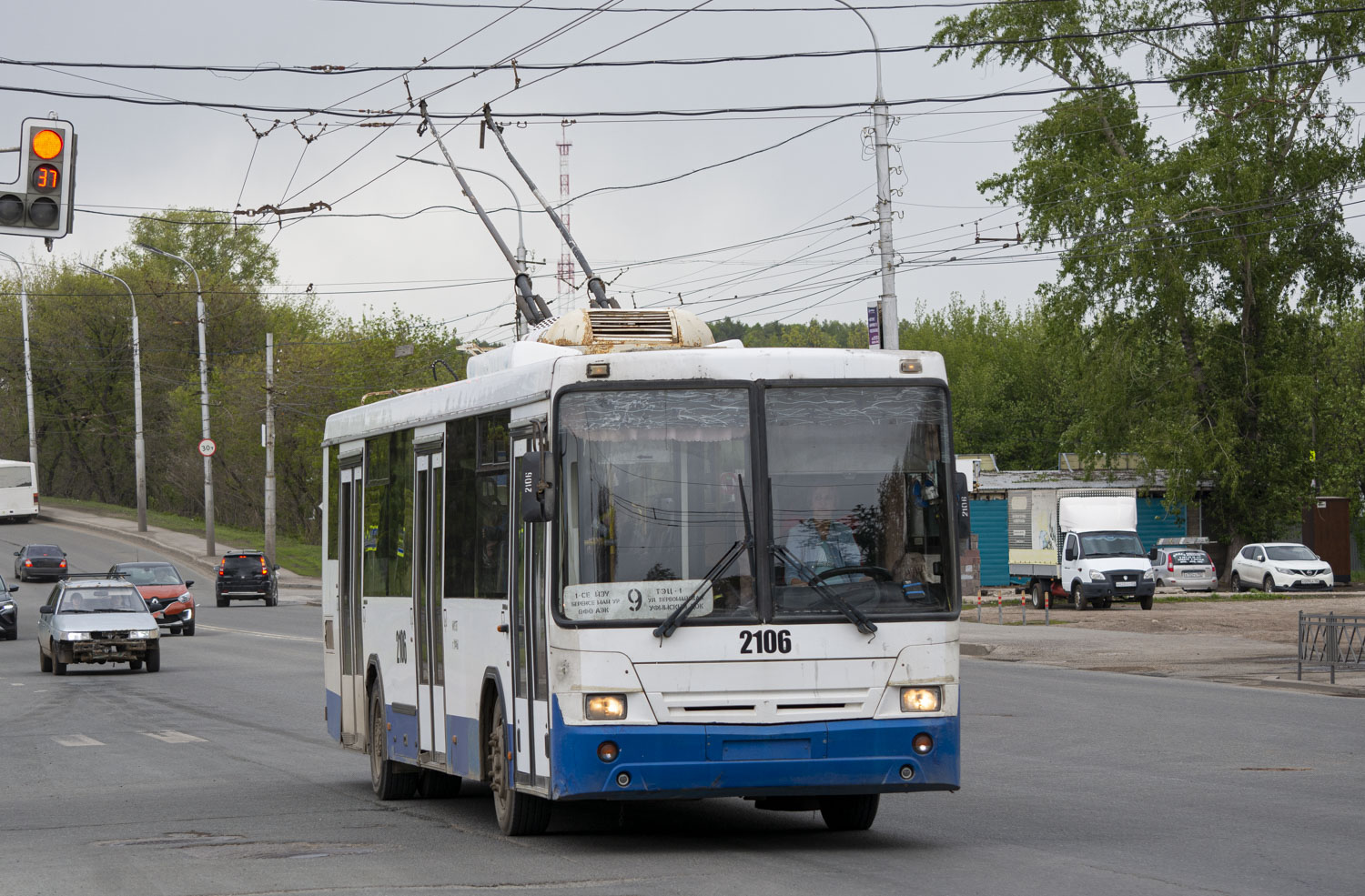 Уфа, НефАЗ-БТЗ 52765А № 2106