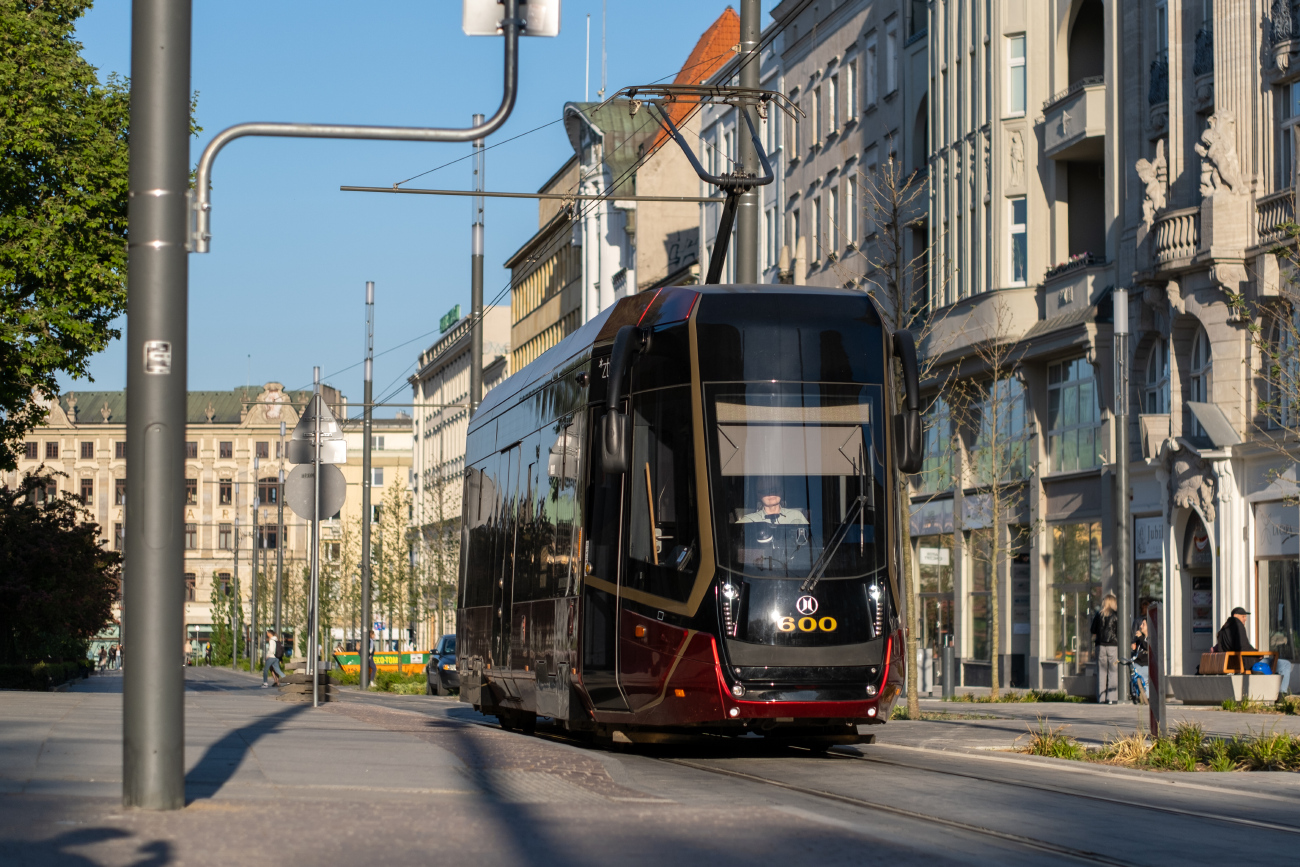 Poznań, Modertrans Moderus Gamma LF 05 AC č. 600 Poznań, Modertrans Moderus Gamma LF 05 AC č. 600