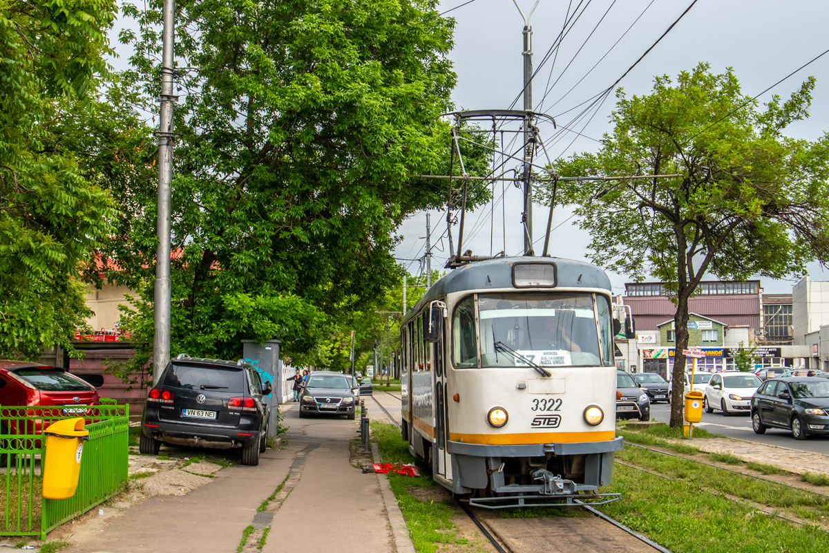 Бухарест - Илфов, Tatra T4R № 3322