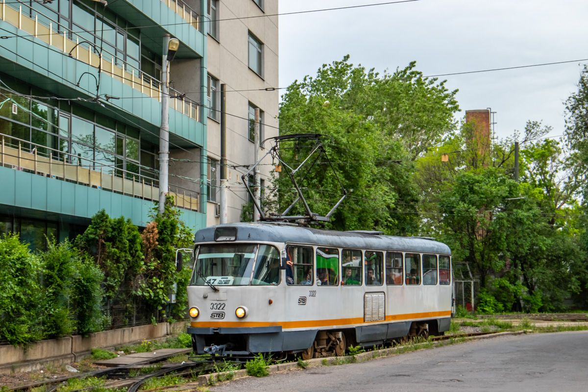 Бухарест - Илфов, Tatra T4R № 3322
