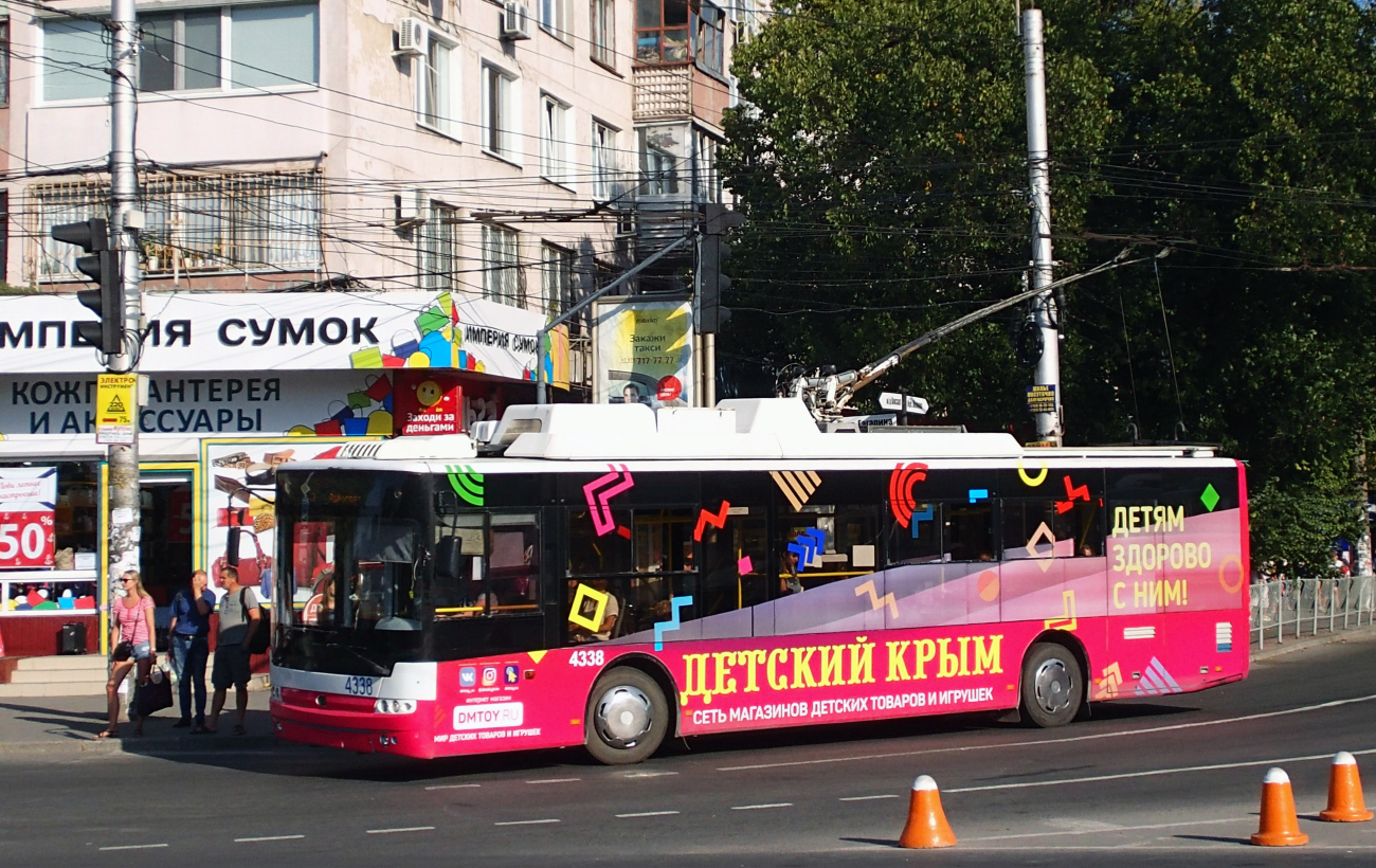 Крымский троллейбус, Богдан Т70110 № 4338