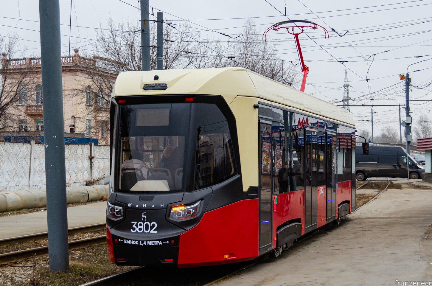 Нижний Новгород, БКМ Т811 «МиНиН» № 3802