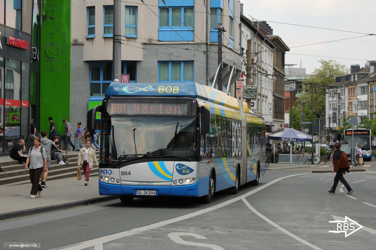 Золинген, Solaris Trollino III 18,75 Kiepe № 864