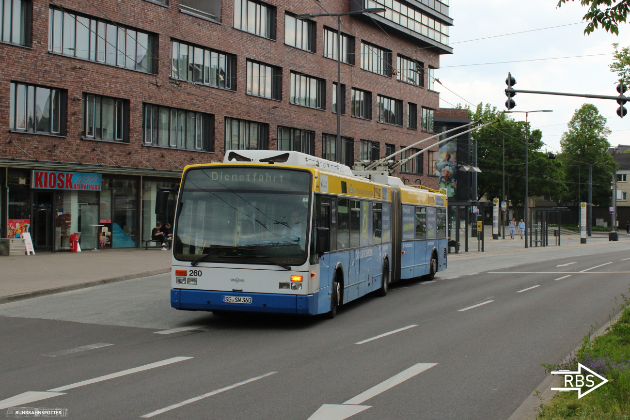 Золинген, Van Hool AG 300T № 260