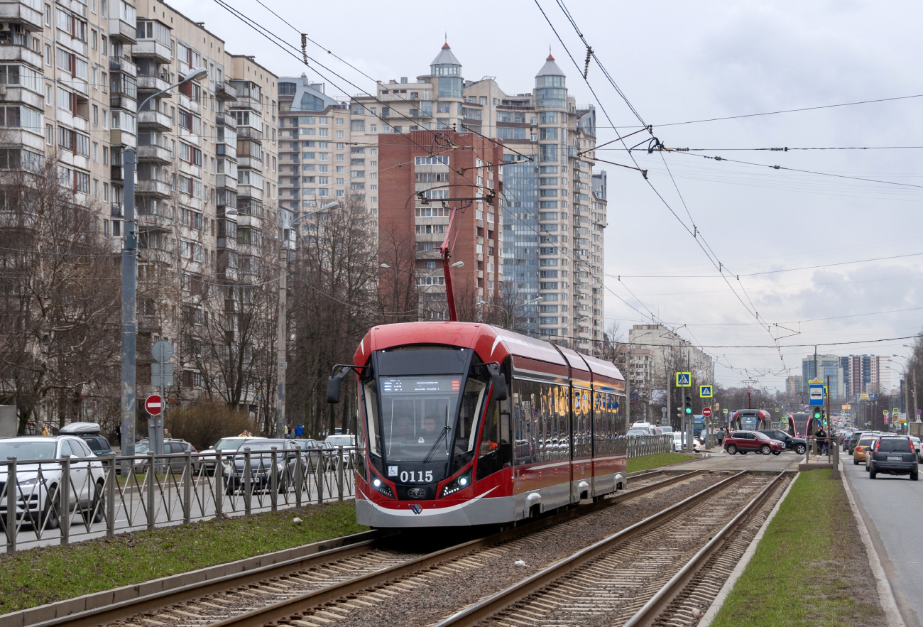 Санкт-Петербург, 71-931М «Витязь-М» № 0115