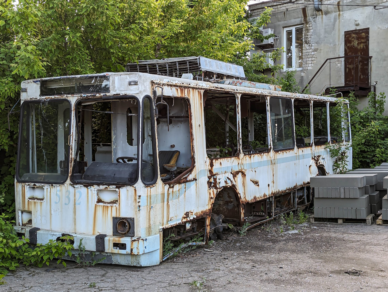 Vuhlehirsk, YMZ T2 # 532