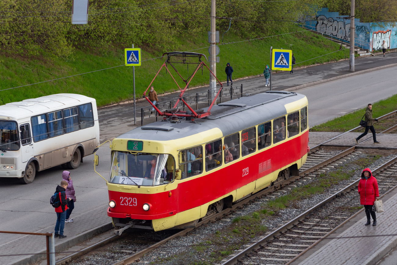 Ižkar, Tatra T3SU № 2329