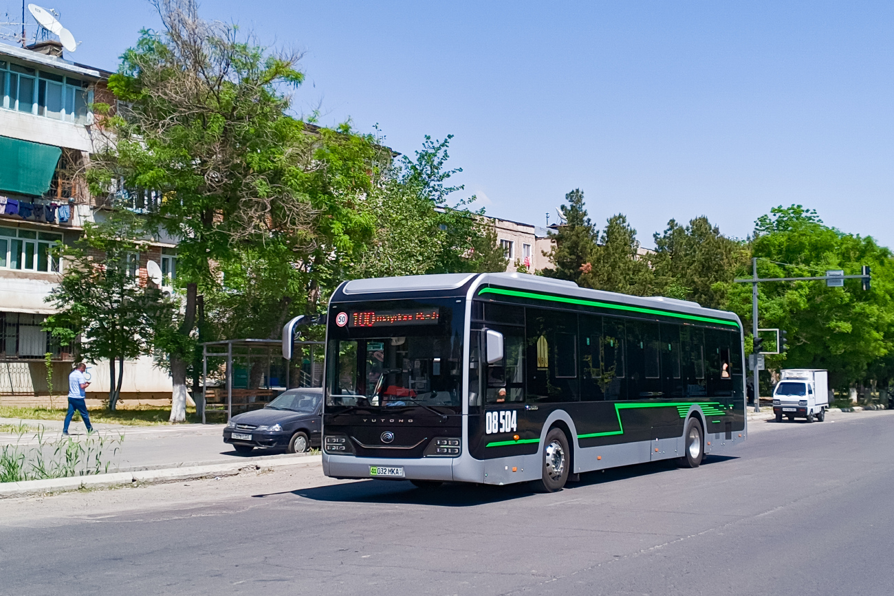 Tashkent, Yutong ZK6126BEVG č. 08504