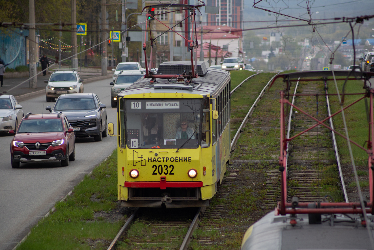 Ижевск, Tatra T6B5SU № 2032