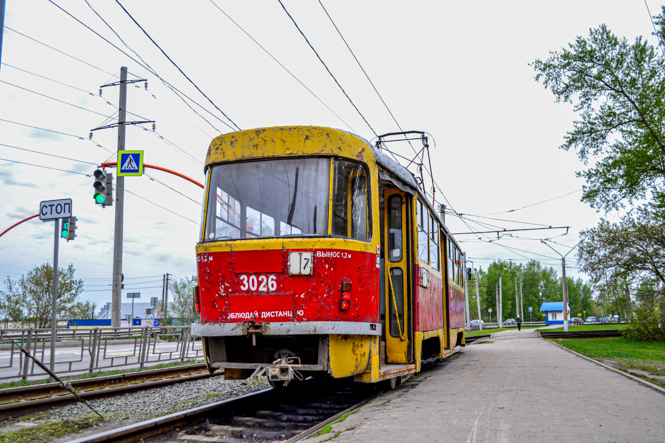 Барнаул, Tatra T3SU № 3026