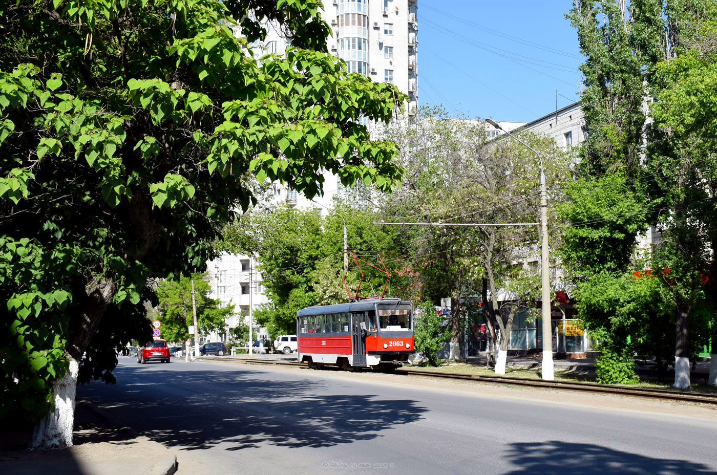 Volgograd, Tatra T3SU mod. VZSM N°. 2663