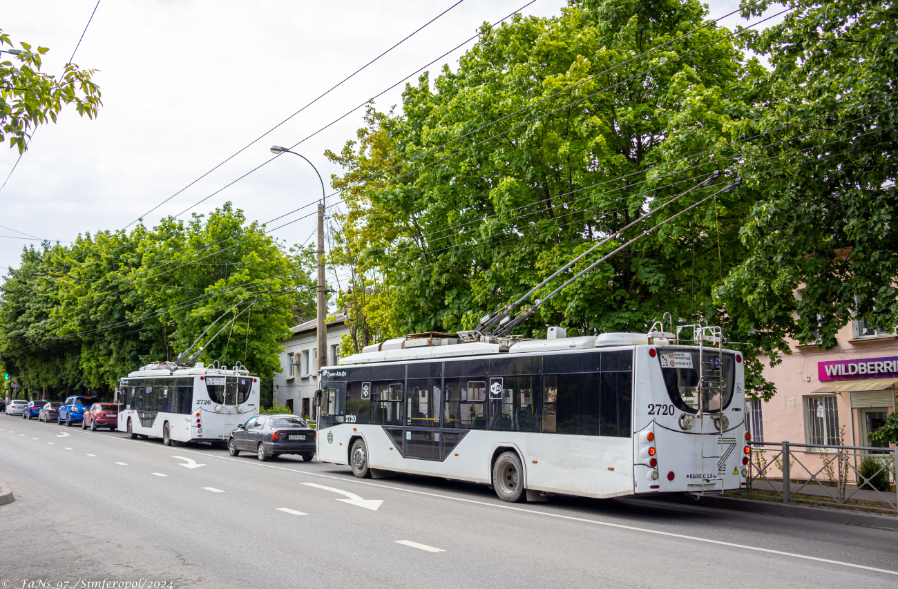 Крымский троллейбус, ВМЗ-5298.01 «Авангард» № 2720