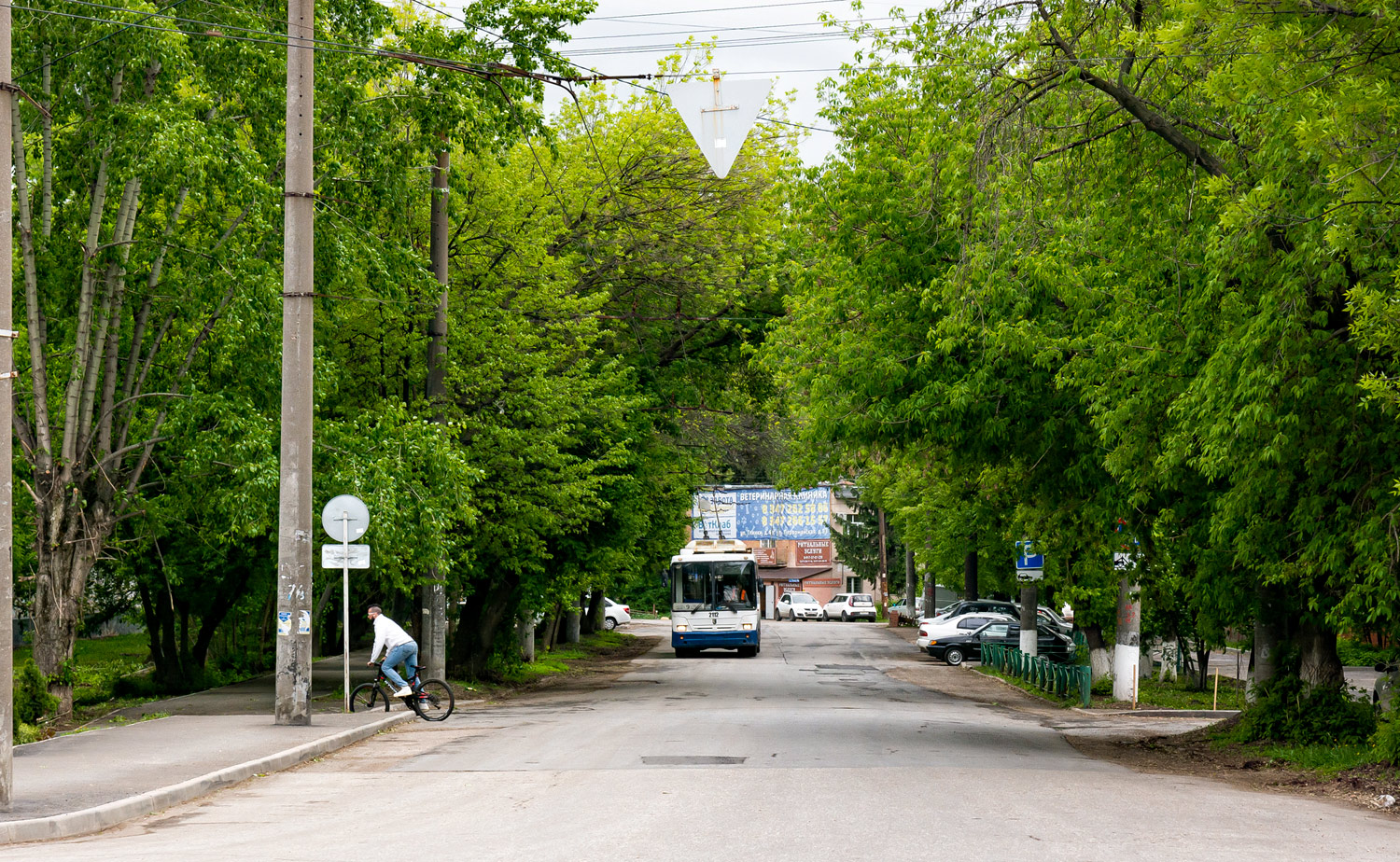 Уфа — Троллейбусная сеть — север
