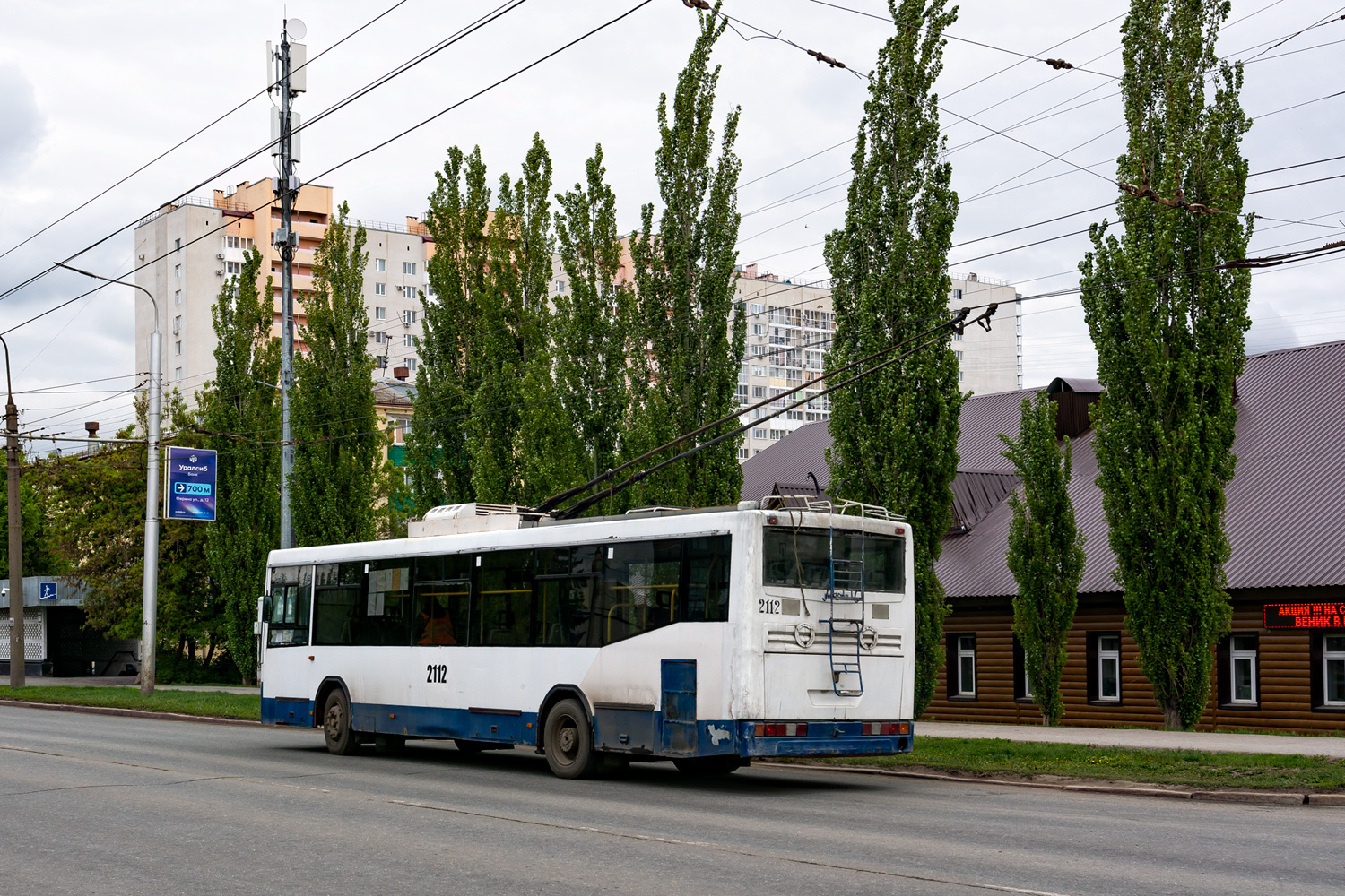 Уфа, НефАЗ-БТЗ 52765Р № 2112