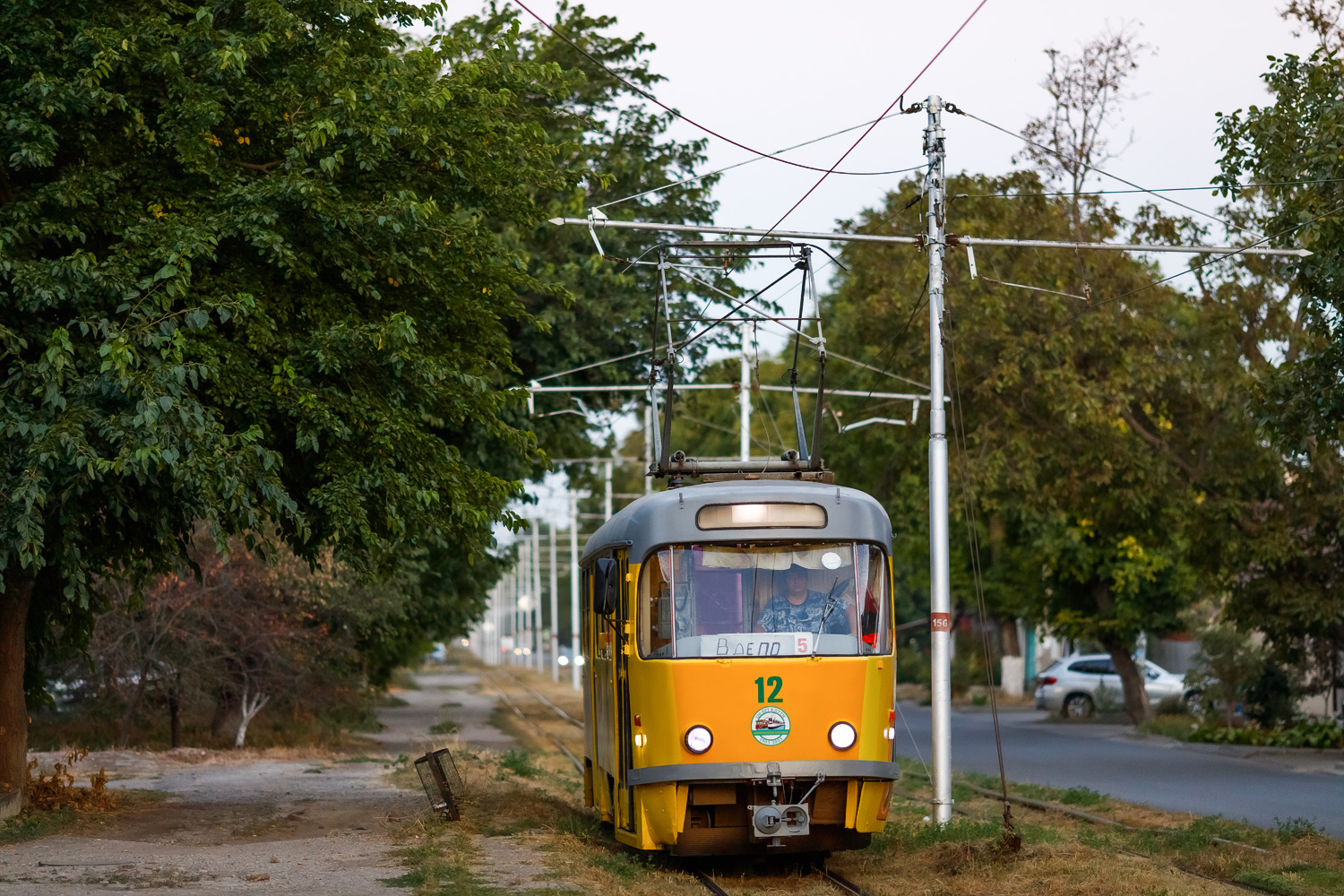 Pyatigorsk, Tatra T4D № 12