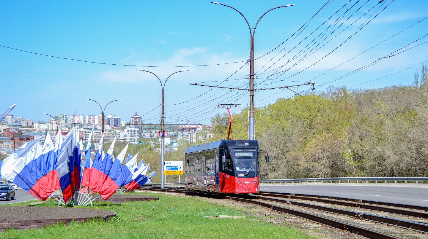 Барнаул, БКМ 802Е (Т811) № 3309