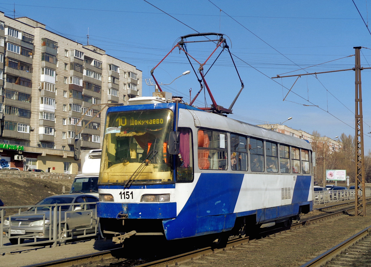 Барнаул, Tatra T3SU КВР Барнаул № 1151 Барнаул, Tatra T3SU КВР Барнаул № 1151