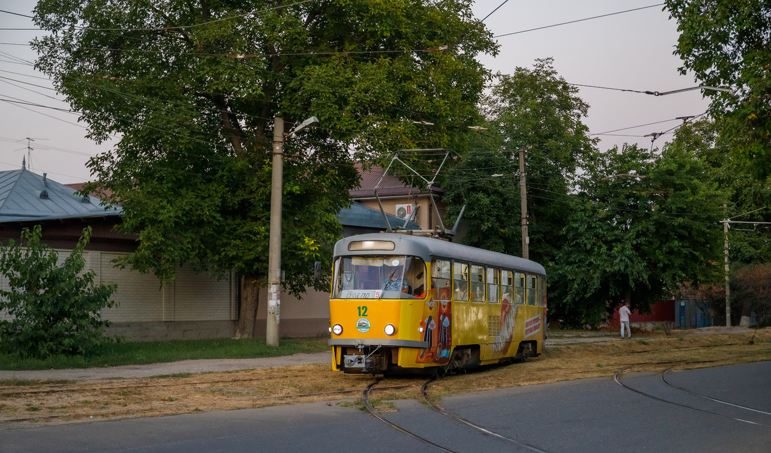 Pyatigorsk, Tatra T4D № 12