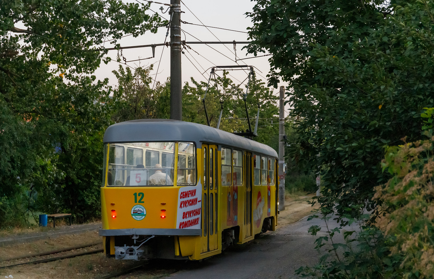 Pyatigorsk, Tatra T4D № 12