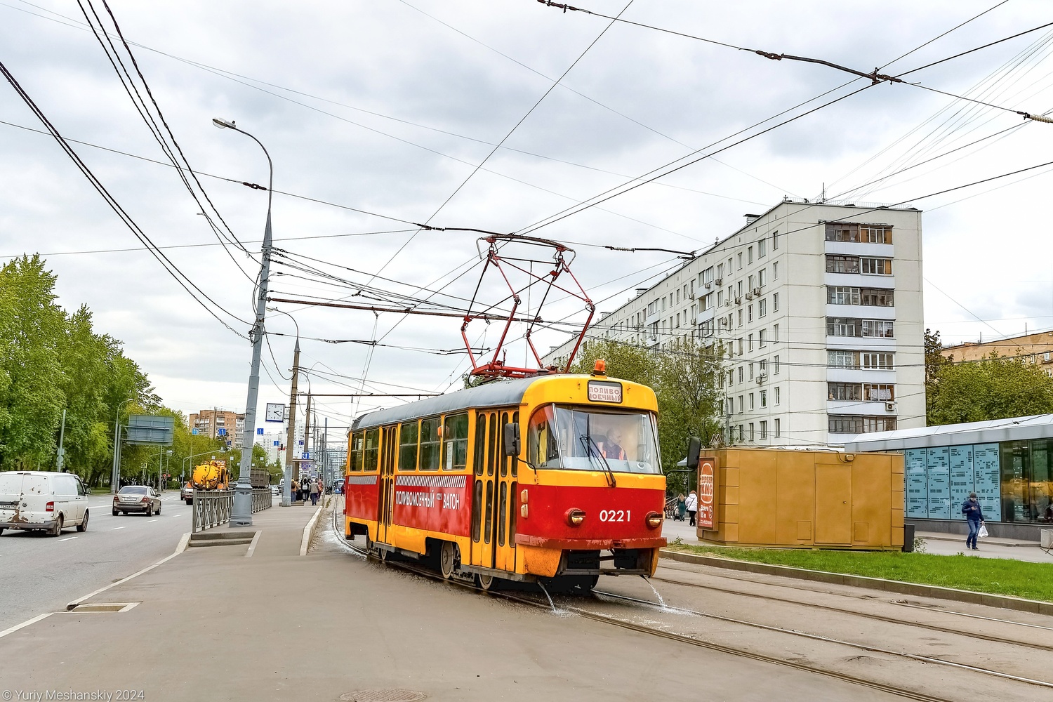Moskau, Tatra T3SU Nr. 0221
