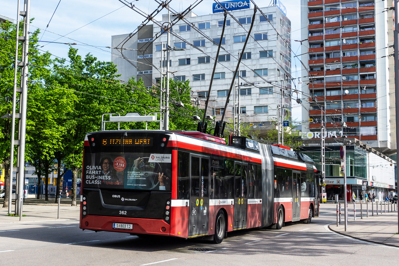 Зальцбург, Solaris Trollino III 18 AC MetroStyle № 362