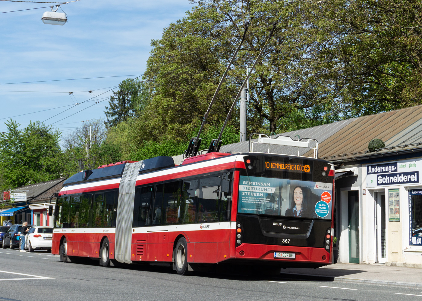 Зальцбург, Solaris Trollino III 18 AC MetroStyle № 367