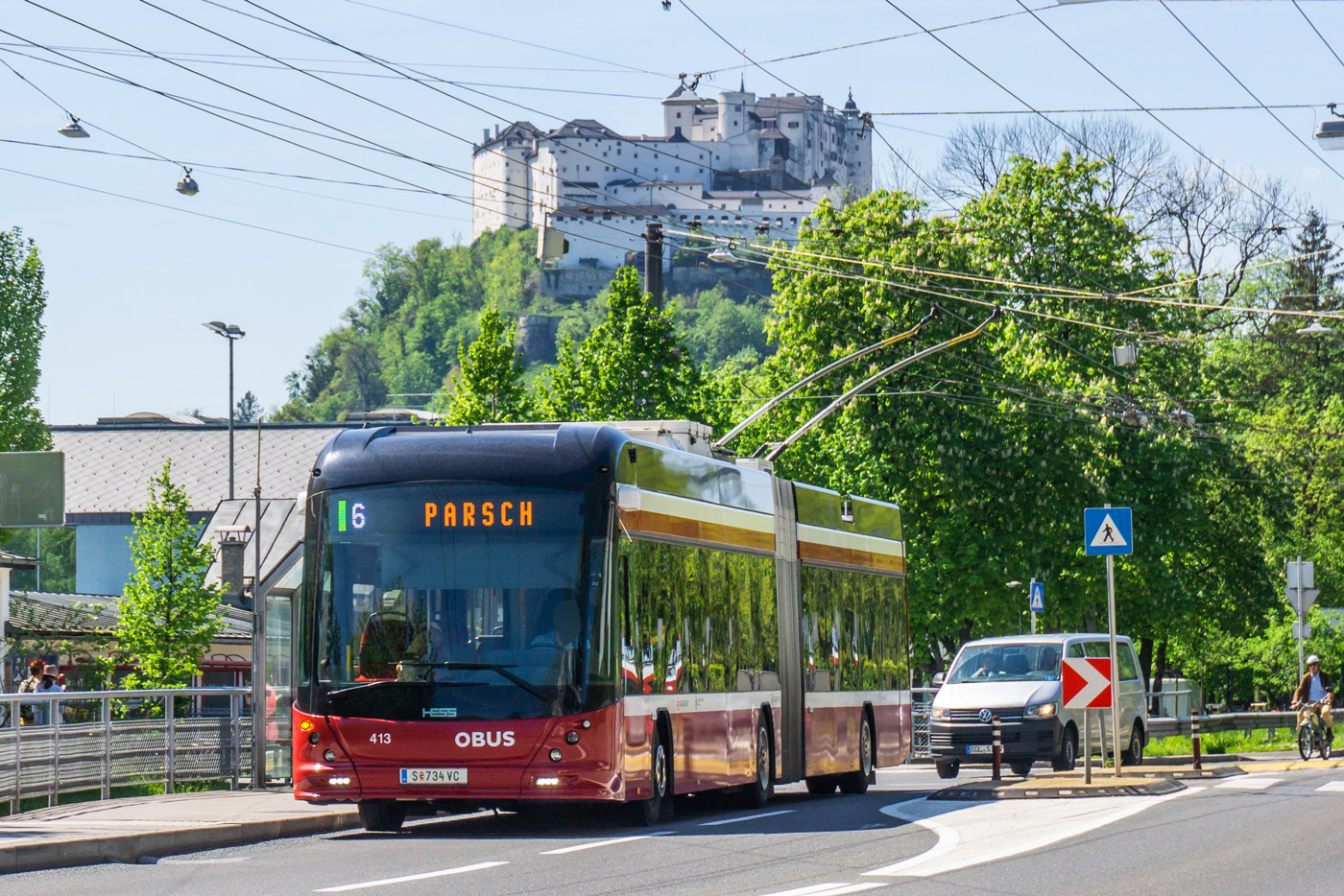 Зальцбург, Hess lighTram 19 DC № 413