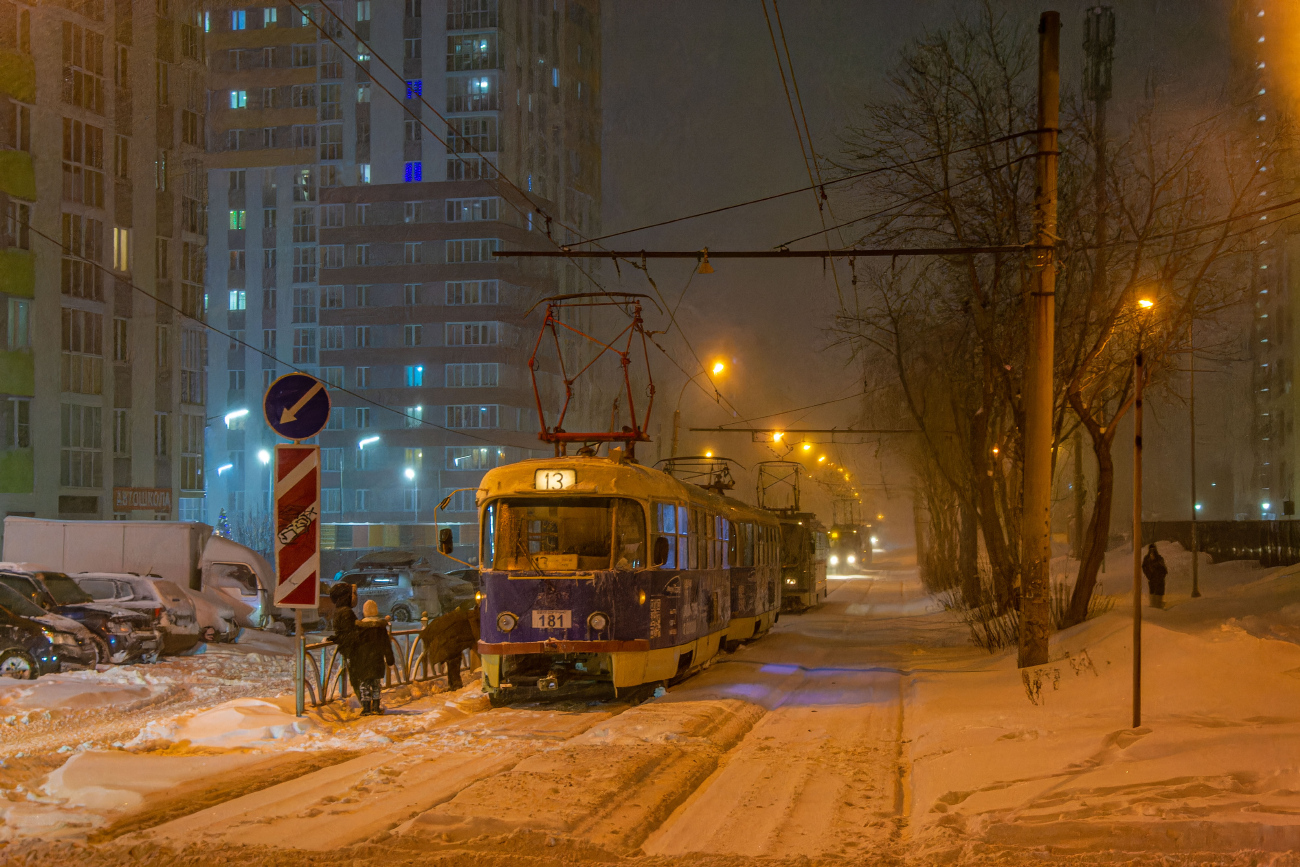 Екатеринбург, Tatra T3SU № 181