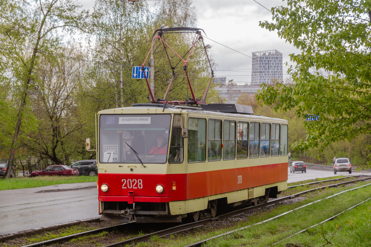 Ижевск, Tatra T6B5SU № 2028