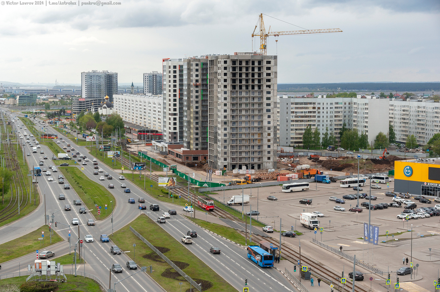 Набережные Челны — Старая часть города