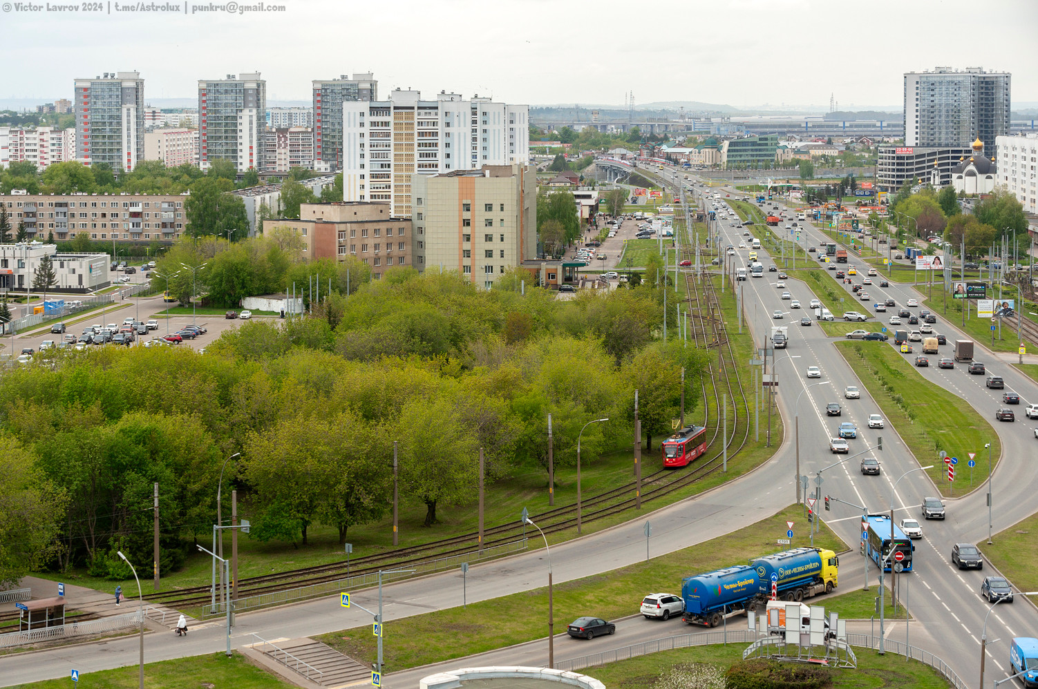 Набережные Челны — Старая часть города