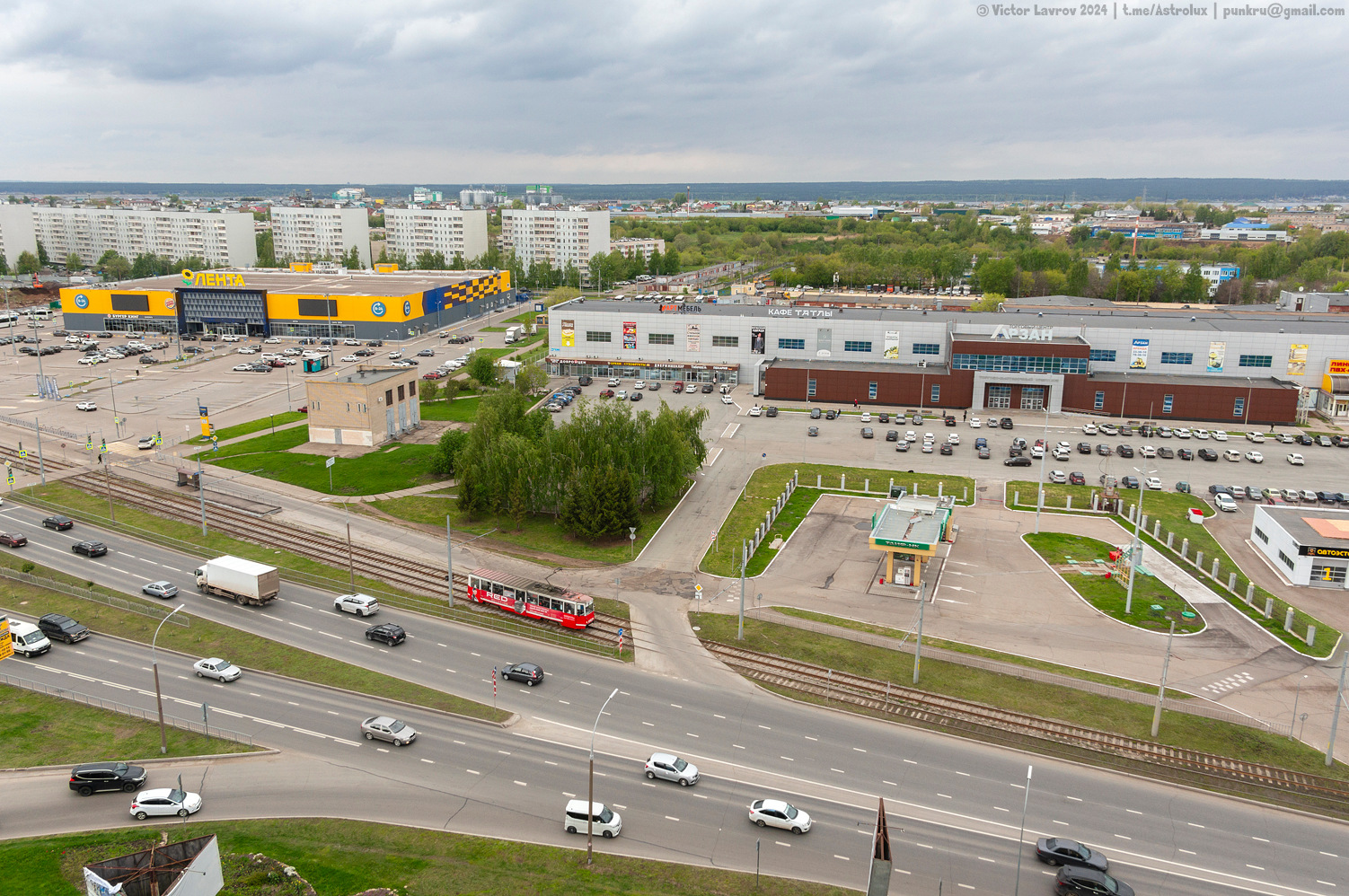 Набережные Челны — Старая часть города