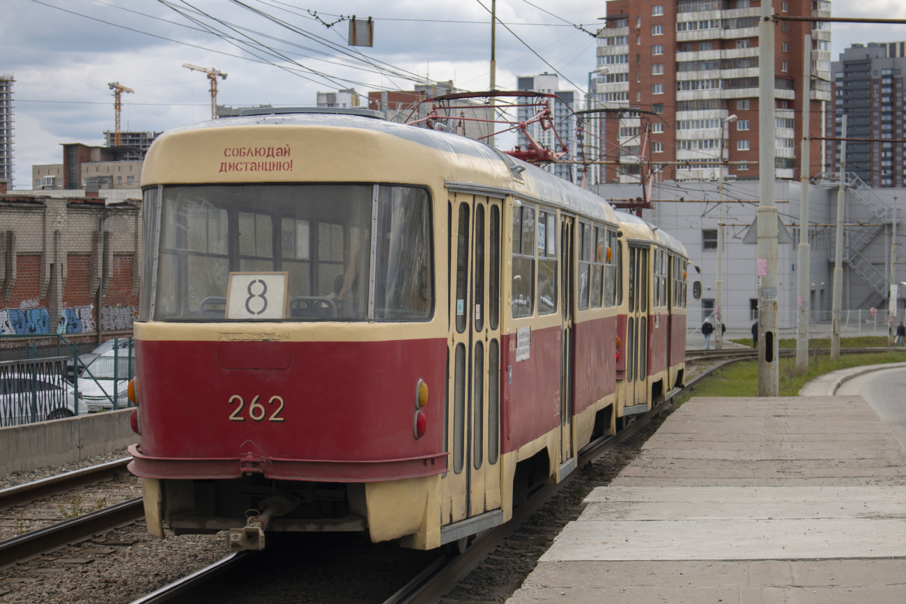 Екатеринбург, Tatra T3SU № 262 Екатеринбург, Tatra T3SU № 262