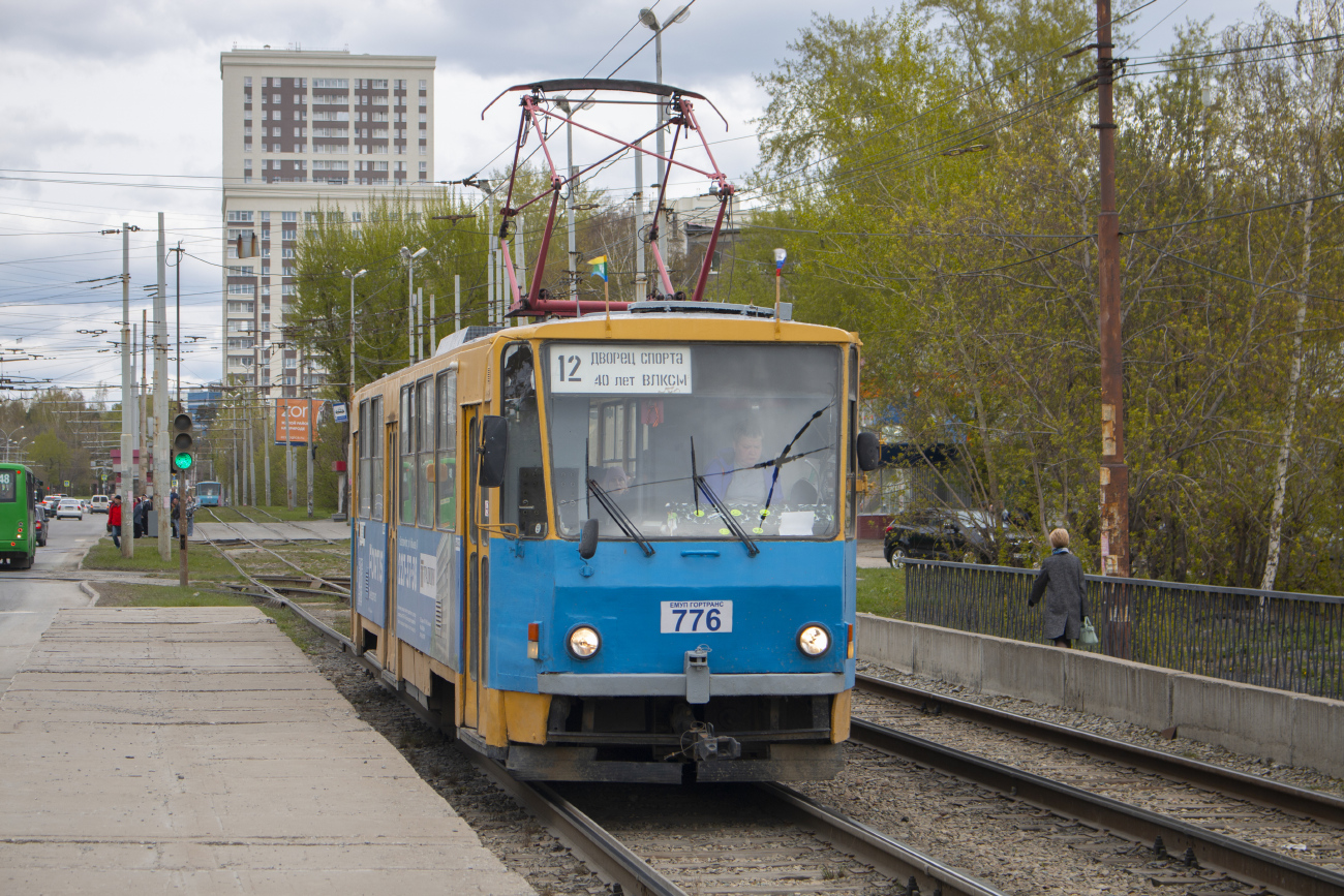Екатеринбург, Tatra T6B5SU № 776