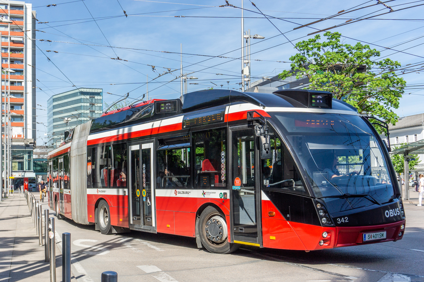 Зальцбург, Solaris Trollino III 18 AC MetroStyle № 342